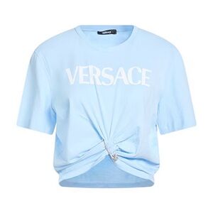 Versace Sky Blue Short Sleeve Tee